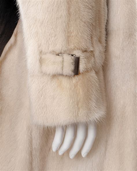 all white gucci mink fur coat
